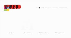 Desktop Screenshot of dwed.org.uk