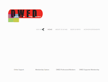 Tablet Screenshot of dwed.org.uk